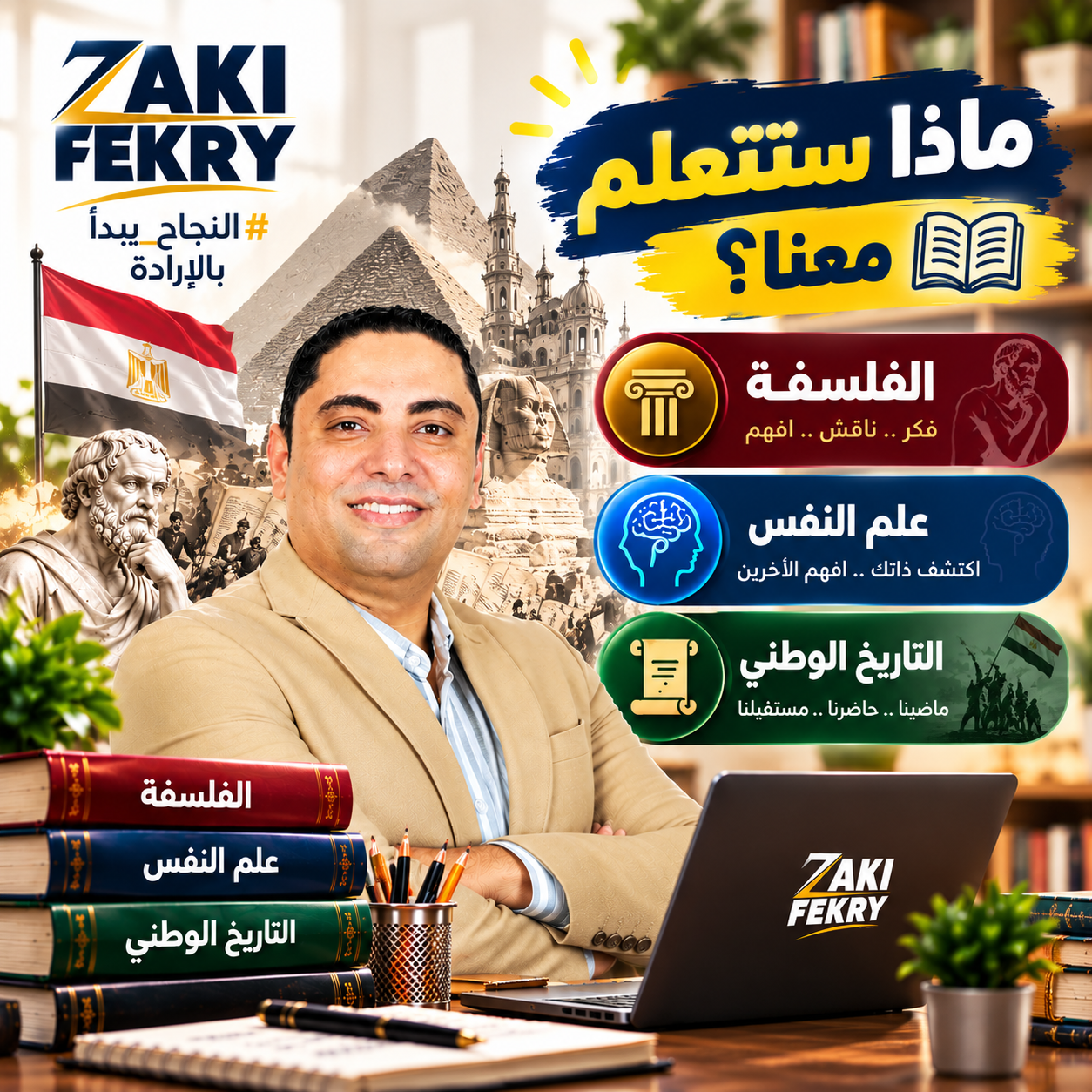 ماذا ستتعلم معنا